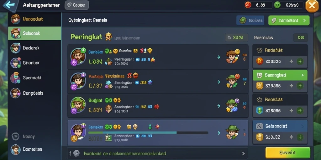 Screenshot menunjukkan momen interaksi sosial antar pemain.