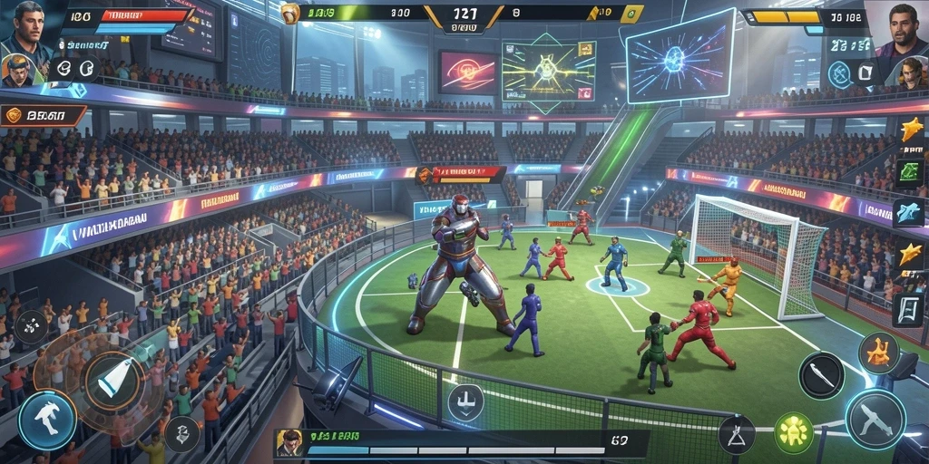 Fitur multiplayer yang memungkinkan bertanding dengan teman.